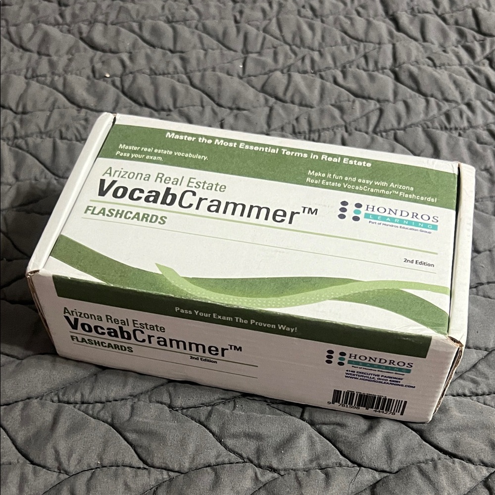 Arizona Real Estate Hondros VocabCrammer Flashcards